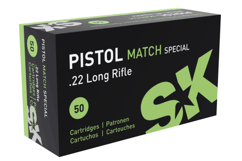 SK 22LR PISTOL MATCH SPECIAL 40GR LRN 50rd