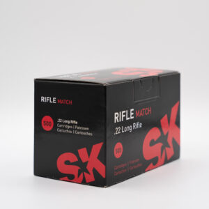 SK RIFLE MATCH 22LR 40GR RN AMMO 500RDS