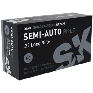 SK SEMI-AUTO 22LR 40GR RN AMMO 50RDS