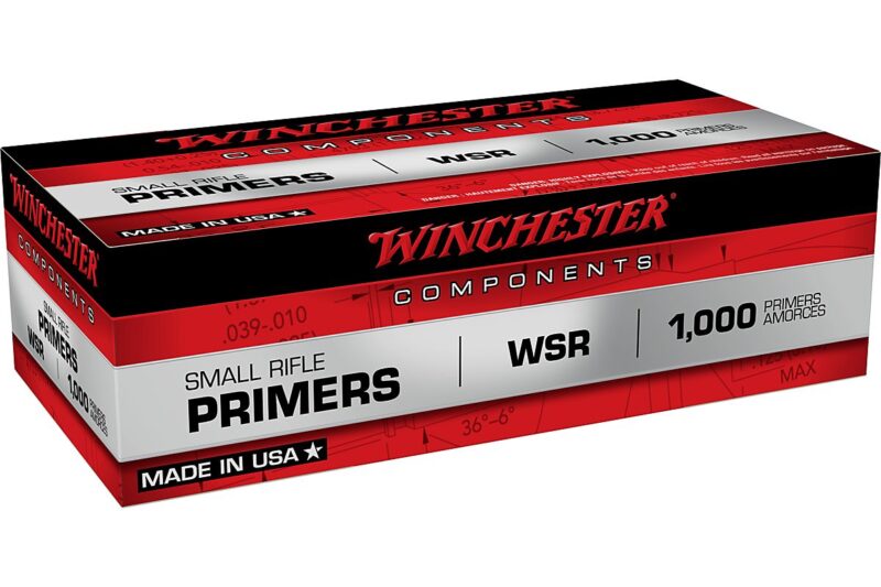 SMALLRIFLEPRIMERS WINCHESTER WSR SMALL RIFLE PRIMERS 1,000CT