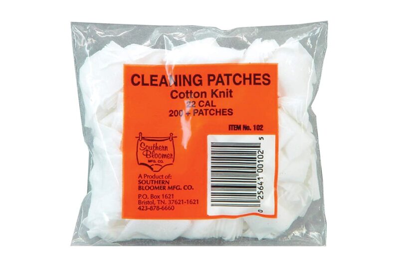 SOUTHERN BLOOMER .22 CAL CLEANING PATCHES 200-PACK