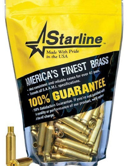 STARLINE 10MM UNPRIMED BRASS 100CT