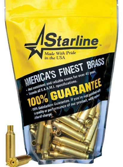 STARLINE 10MM UNPRIMED BRASS 100CT