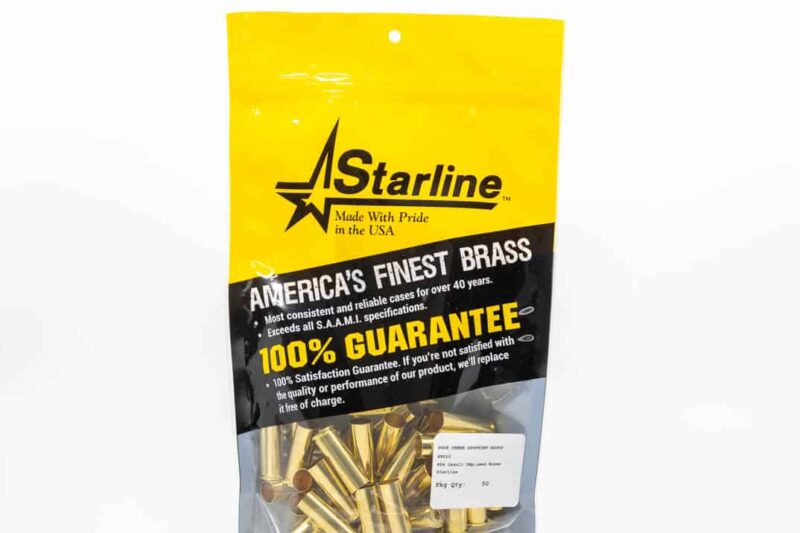 STARLINE 454 CASULL UNPRIMED BRASS 100CT STARLINE 454 CASULL UNPRIMED BRASS 100CT