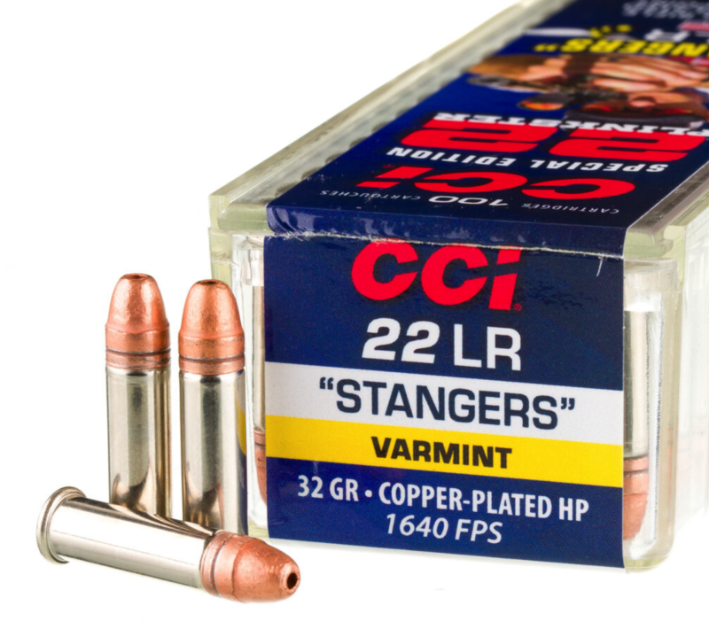 CCI STANGERS 22LR 32GR CPHP AMMO 100RDS