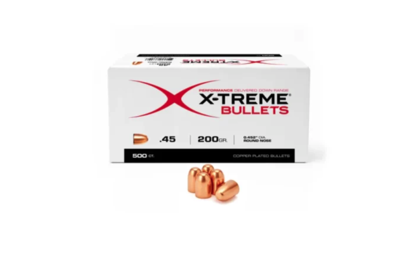 X-TREME 45 (.452") 200GR RN BULLETS 500CT
