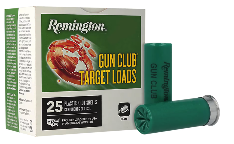 REMINGTON GUN CLUB 12GA 3DR 1-1/8OZ 1200FPS #7.5 AMMO 250RDS