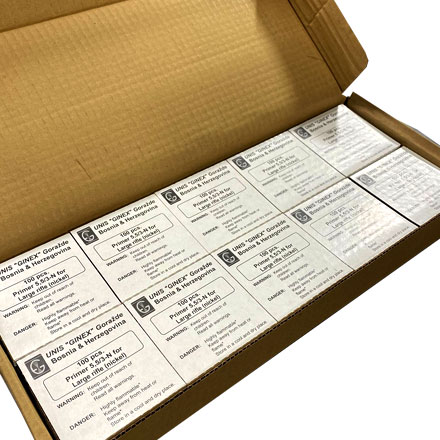 UNIS GINEX LARGE PISTOL PRIMER 5000CT
