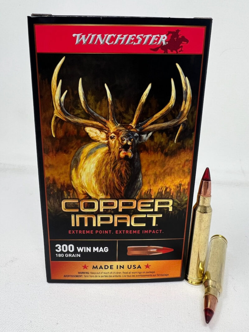 WINCHESTER COPPER IMPACT 300 WIN MAG 180GR AMMO 20RDS