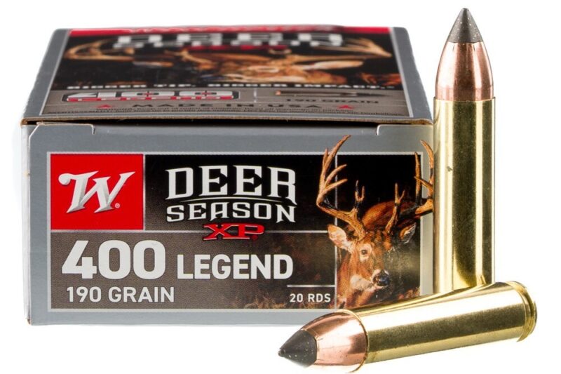WINCHESTER DEER SEASON XP 400 LEGEND 190GR AMMO 20RDS WINCHESTER DEER SEASON XP 400 LEGEND 190GR AMMO 20RDS
