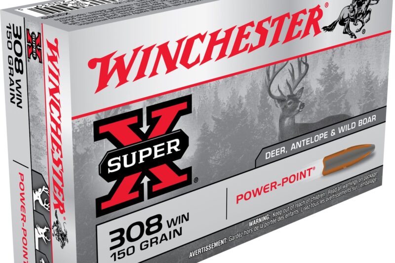 WINCHESTER SUPER-X 308 WIN 150GR POWER POINT AMMO 20RDS WINCHESTER SUPER-X 308 WIN 150GR POWER POINT AMMO 20RDS