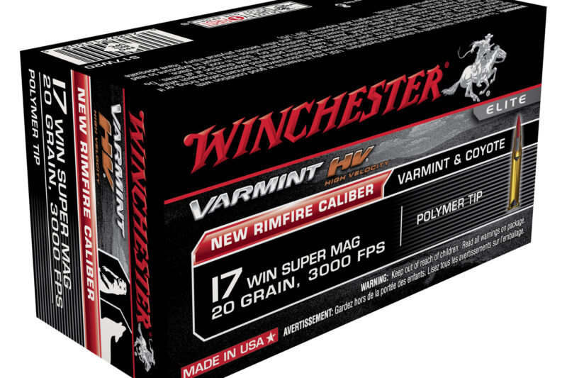 WINCHESTER VARMINT HV 17WSM SUPREME 20GR V-MAX AMMO 50RDS