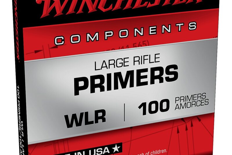 WINCHESTER WLR LARGE RIFLE PRIMERS 100CT WINCHESTER WLR LARGE RIFLE PRIMERS 100CT