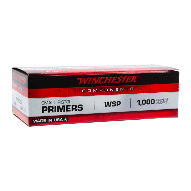 WINCHESTER WSP SMALL PISTOL PRIMERS 1,000CT