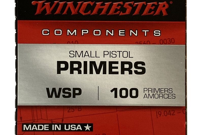WINCHESTER WSPM SMALL PISTOL MAGNUM PRIMERS 100CT