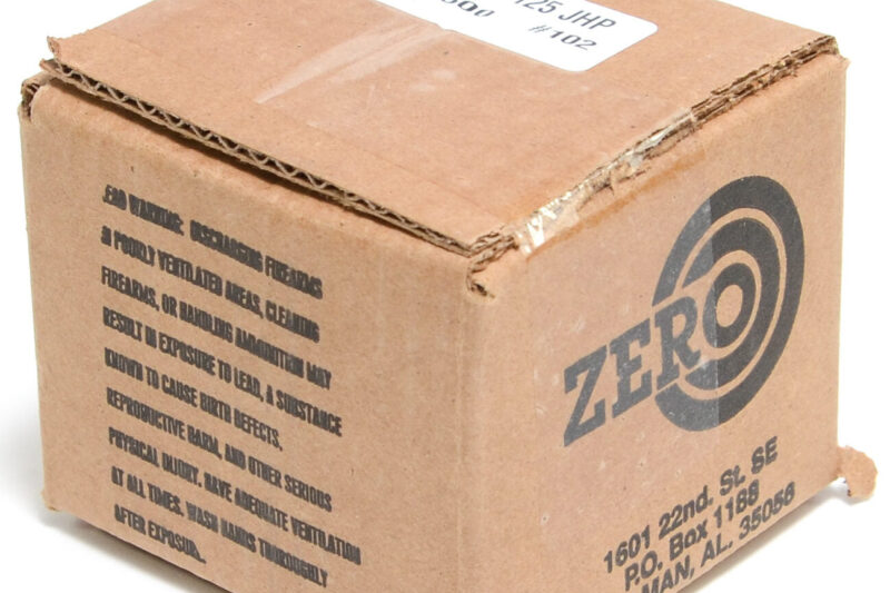 ZERO 38 SPECIAL 125GR JHP BULLETS 500CT