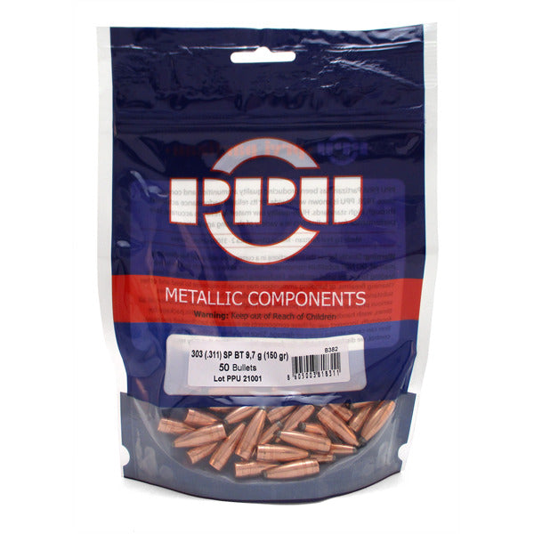 PPU 303CAL (.303") 150GR SPBT BULLETS 200CT