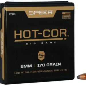 SPEER 8MM (.323") 170GR SP HOT-COR BULLETS 100CT