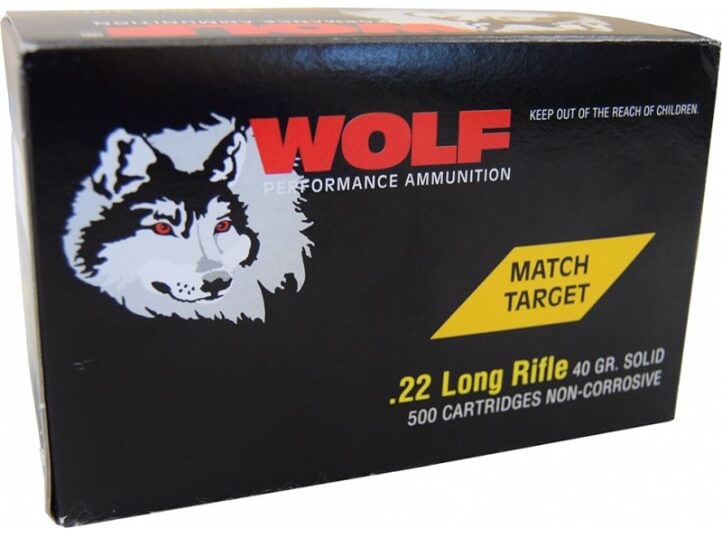 WOLF 22-MATCH TARGET 500ct