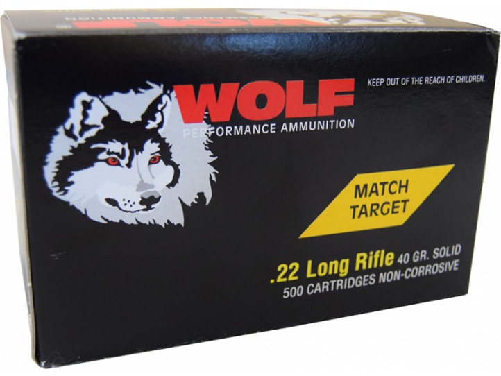 WOLF 22-MATCH TARGET 500ct