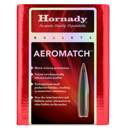 HORNADY 6MM 105GR AEROMATCH BULLETS