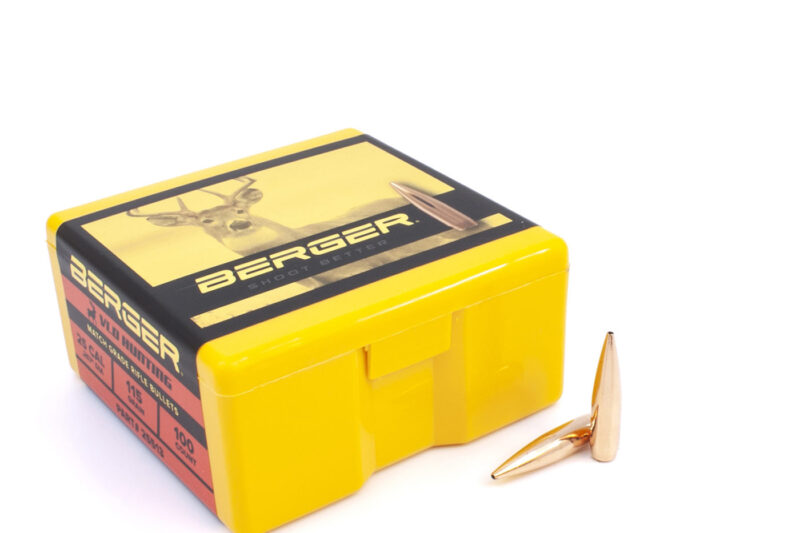 BERGER 25CAL (.257") 115GR HPBT VLD HUNTER BULLETS 100CT