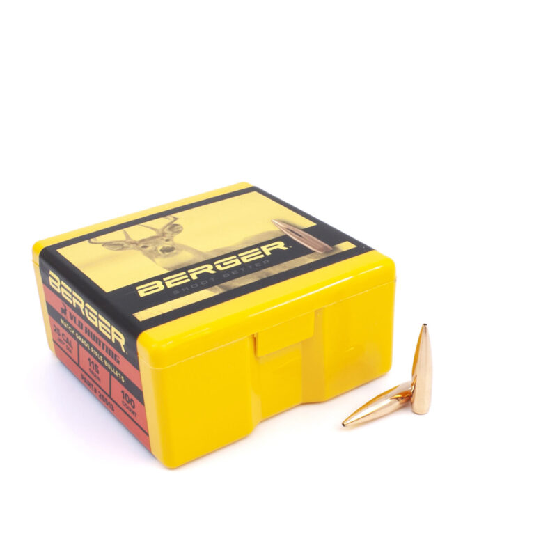 BERGER 25CAL (.257") 115GR HPBT VLD HUNTER BULLETS 100CT