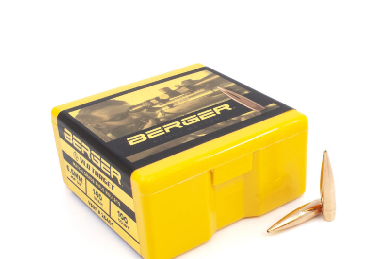 BERGER 6.5 (.264") 140GR HPBT VLD TGT BULLETS 100CT