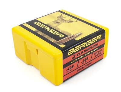 BERGER 30CAL (.308") 168GR HPBT VLD HUNTER BULLETS 100CT