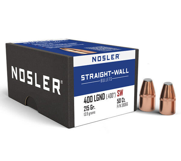 38066 NOSLER 400 LEGEND (.400") 215GR PP BULLETS 50CT