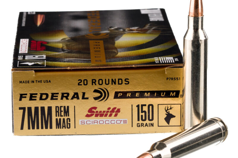 FEDERAL SWIFT SCIROCC II 7MM MAG 150GR AMMO 20RDS