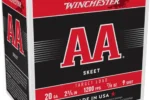 WINCHESTER AA 20GA 2.75" 1200FPS 7/8OZ #9 AMMO 250RDS