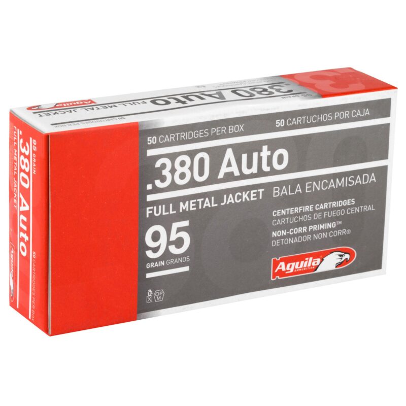 AGUILA 380 AUTO 95GR FMJ