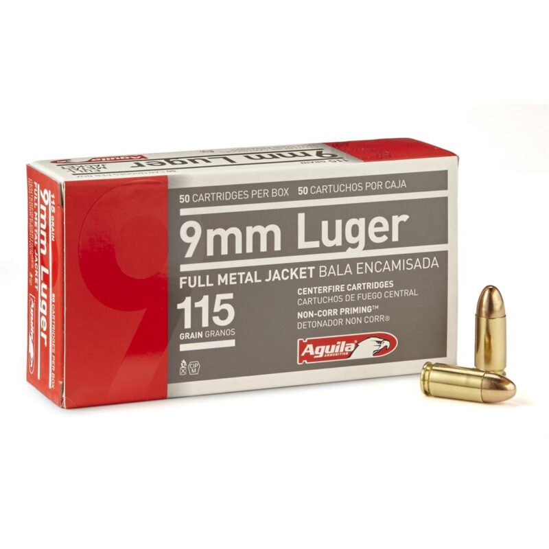 AGUILA 9MM 115GR FMJ 50CT