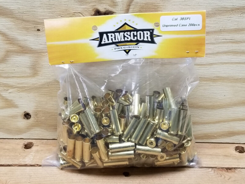 ARMSCOR 38 SPECIAL BRASS 200CT