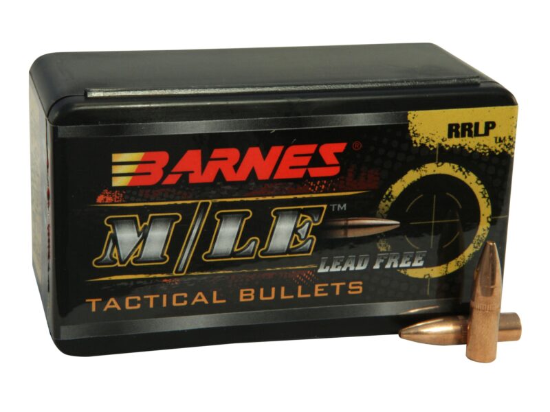 BARNES 223/556 (.224") 55GR TAC-RRLP 100CT BULLETS