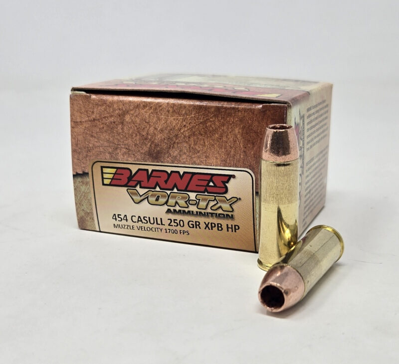 BARNES 454 CASULL 250GR XBP HP AMMO 20CT