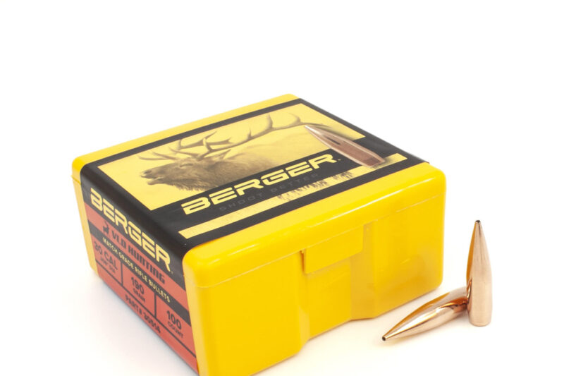 BERGER 30CAL (.308") 190GR HPBT VLD HUNTER BULLETS 100CT