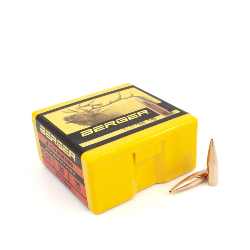 BERGER 30CAL (.308") 190GR HPBT VLD HUNTER BULLETS 100CT