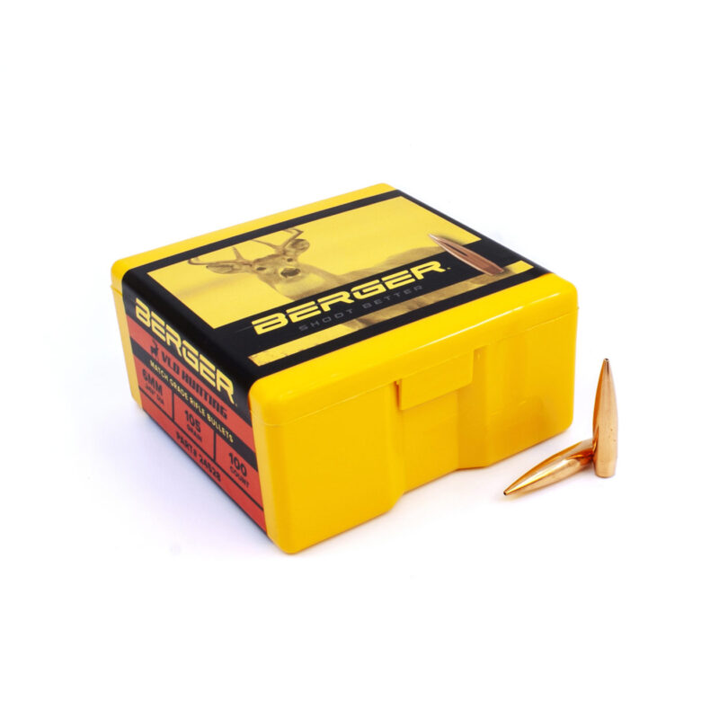 BERGER 6MM (.243") 105GR HPBT VLD TGT BULLETS 100CT