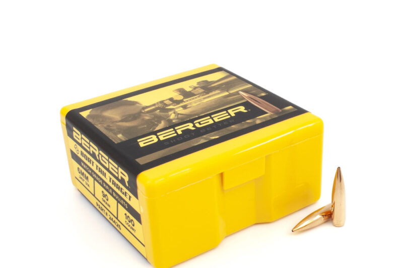 BERGER 6MM (.243") 90GR MATCH GRADE BULLETS 100CT