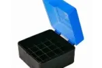 BERRY 12GA HINGED TOP BOX 25RD BLUE