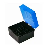 BERRY 12GA HINGED TOP BOX 25RD BLUE