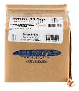 BERRY 9MM (.356) 115GR RN 250 CT