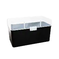 BERRY ULTRA MAG HINGE TOP BOX CLEARBLACK