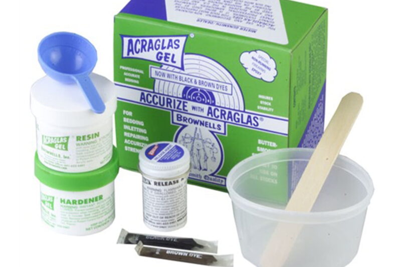 BROWNELLS ACRAGLASS GEL 4OZ KIT