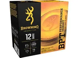 BROWNING_12GA_7.5_Shot-_Target_Load_BOX BROWNING 12GA 7.5 Shot- Target Load/BOX
