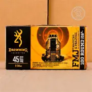 BROWNING 45 AUTO 230GR FMJ AMMO 500CT