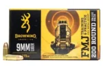 BROWNING 9MM 115GR FMJ 200CT