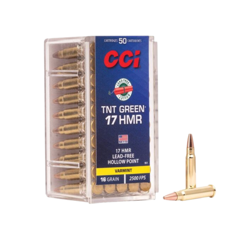 CCI 17 HMR TNT GREEN 16GR HP
